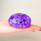 Mystery Color Dumpling Toy - Acrylic Hard Shell, Non-Squeezabl