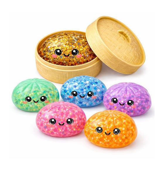 Squishy Mystery Dumpling DNA Golden Surprise Mystery Squishy