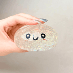 Mystery Color Dumpling Toy - Acrylic Hard Shell, Non-Squeezabl