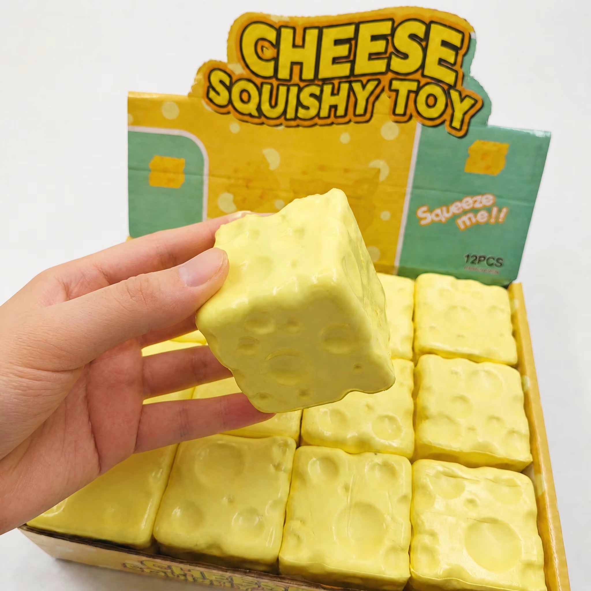 Squishy - Medium Slow Rise Cheese 3 inch