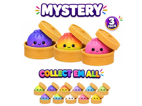 Twilight Squishy Sensory Dumpling Stress Relief Toy - Multiple Styles Available