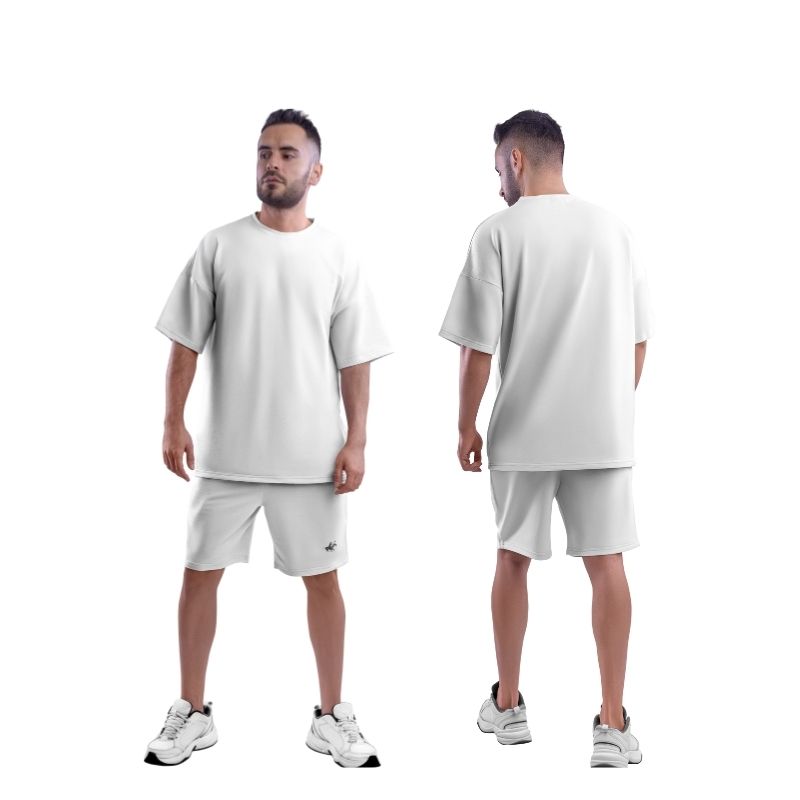 Men's 4-Pack Soft Cotton Blend Lounge Shorts with Drawstring and Elastic Waist