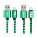 2 Pack 10FT XL Charger Compatible for Iphone Cable Nylon Woven - PremiumBrandGoods