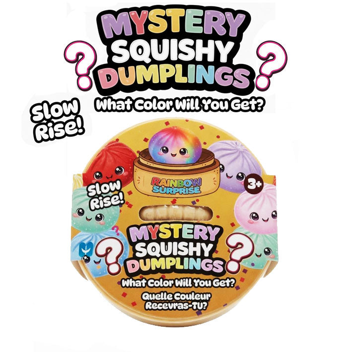 Squishy Mystery Dumpling Slow Rise Rainbow Surprise Mystery Squishy