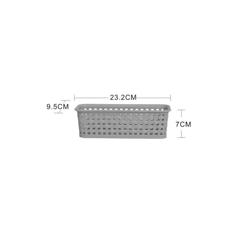 3 Pack Organizer Storage Wicker Plastic Woven Baskets (Multiple Sizes) - PremiumBrandGoods
