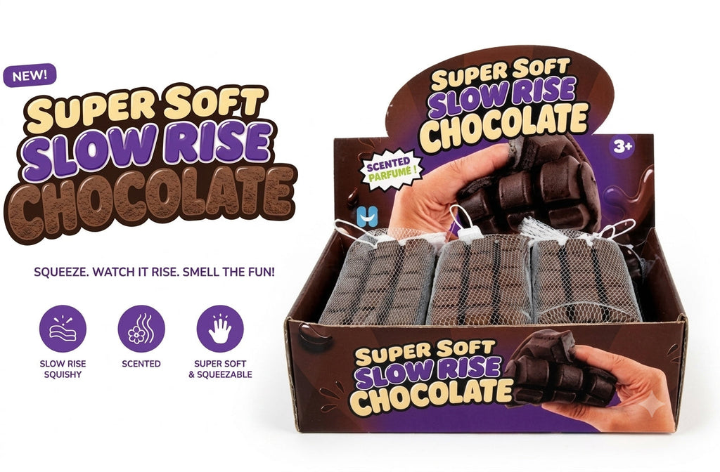 Squishy - Super Soft Slow Rise Chocolate (Scented)