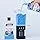 Mouthwash Dispenser for Bathroom, 26 Fl Oz Mouthwash Dispensers with Magnetic Cups, 3 Adjustable Dispensing Levels Automatic Mouthwash Dispenser for All Age Groups Black - PremiumBrandGoods