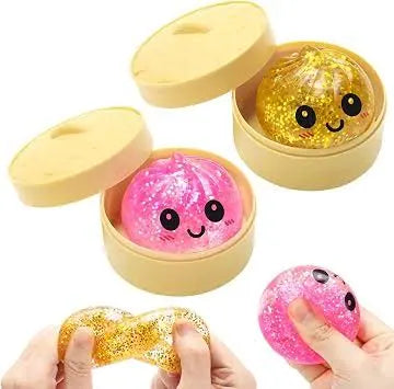 Squishy Mini Mystery Dumpling - Glitter Edition