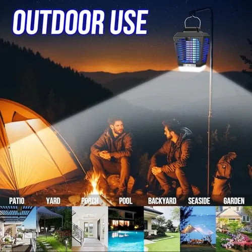 Bug Zapper, Two Colors Mosquito Zapper with LED Light, Waterproof Fly Trap,Insect Zapper,Mosquito Killer Outdoor Indoor for Home,Kitchen,Backyard,Camping - PremiumBrandGoods