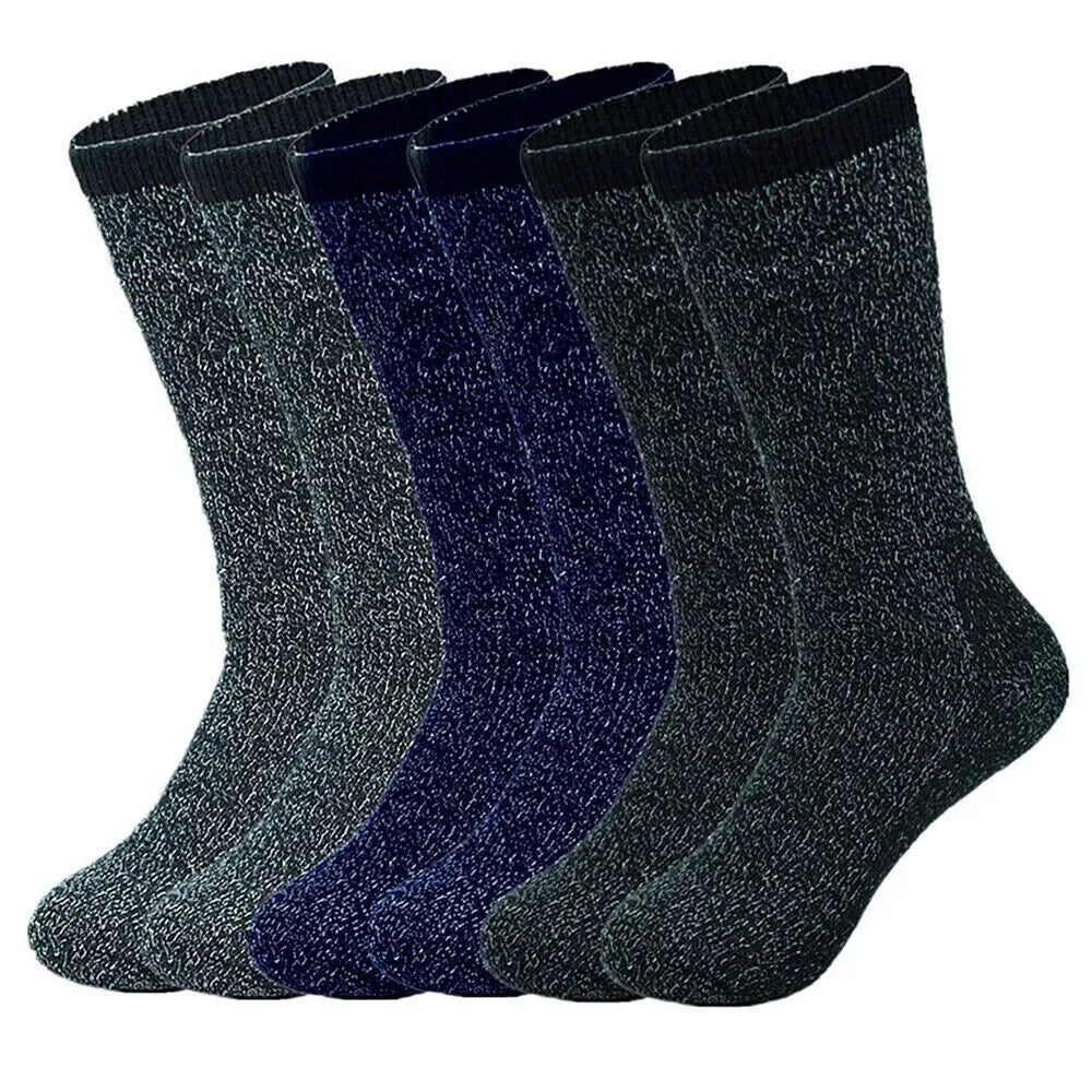 Mens thermal socks Heated winter friendly Warm  Boot Sox thick Duty Size 10-13 - PremiumBrandGoods