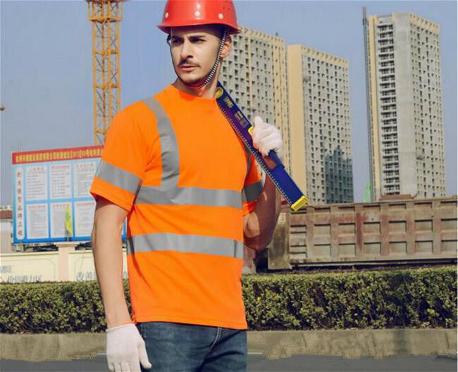 Safety Work Hi Vis High Visibility Reflective ANSI Class 3 T Shirt Long Sleeve - PremiumBrandGoods