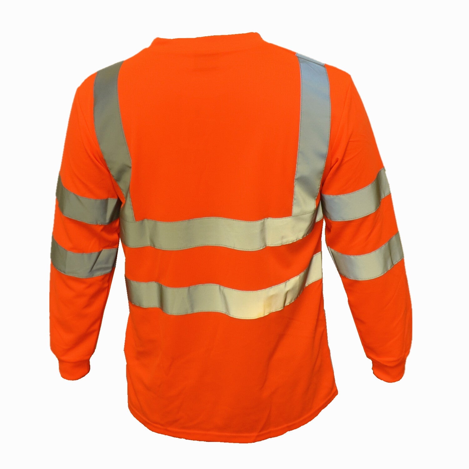 Safety Work Hi Vis High Visibility Reflective ANSI Class 3 T Shirt Long Sleeve - PremiumBrandGoods