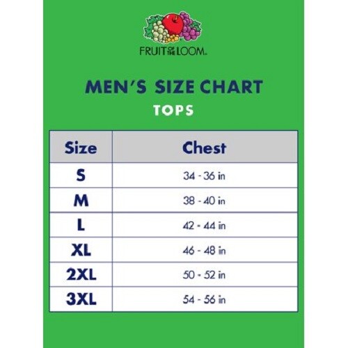 Fruit of the Loom Men's True Comfort 5 Pack Crew Neck Tee 5-Pack - PremiumBrandGoods