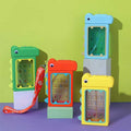 Cartoon dinosaur strap straw plastic cup 480ML (color box) - PremiumBrandGoods