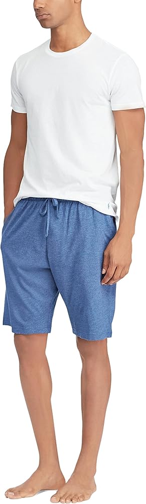 Polo Ralph Lauren Men's Cotton Crewneck Undershirt - 3-Pack Slim Fit Short-Sleeve T-Shirts