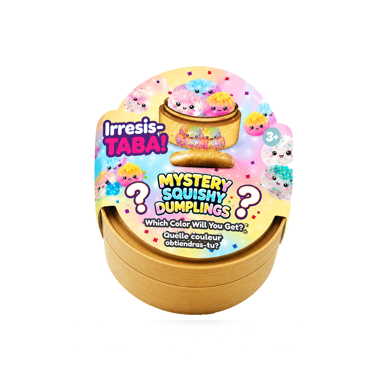 Squishy Mystery Dumpling MIni Taba Glitter Surprise Mystery Squishy 3 Pack