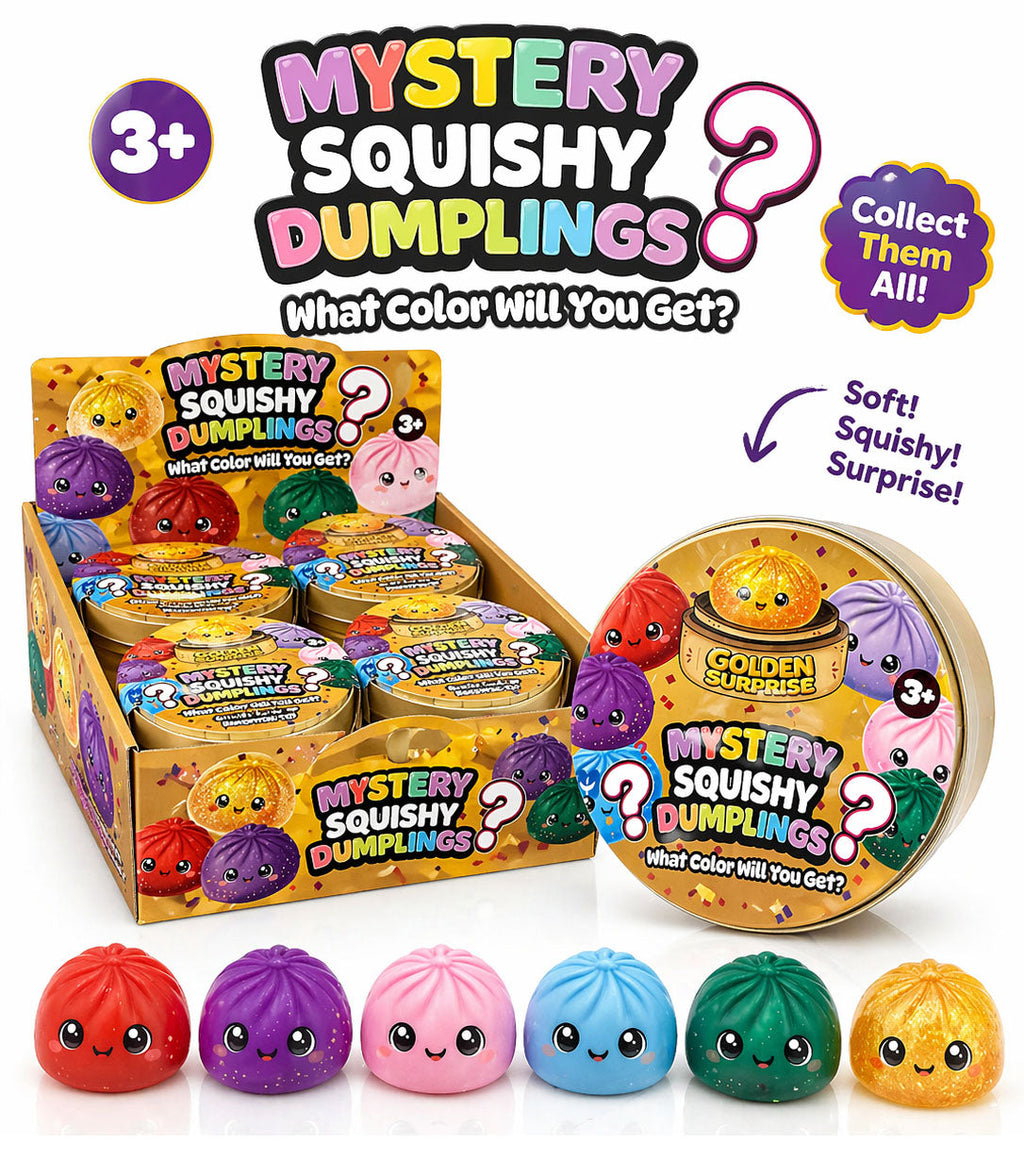 Squishy Mystery Dumpling Golden Surprise Mystery Squishy