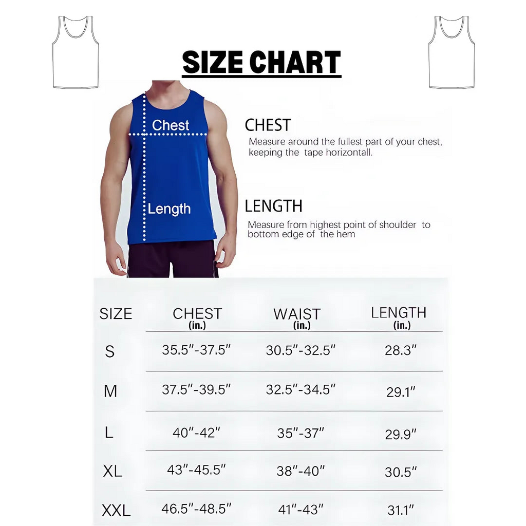 Men's 100% Cotton PBG Muscle Tank Top T Shirts Quick Dry Workout Gym Assorted Colors - PremiumBrandGoods