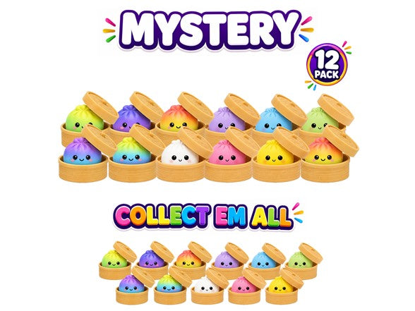 Twilight Squishy Sensory Dumpling Stress Relief Toy - Multiple Styles Available