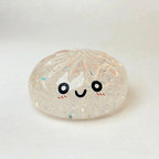Mystery Color Dumpling Toy - Acrylic Hard Shell, Non-Squeezabl