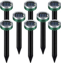 Ultrasonic Mole Repellent Solar Powered 8 Pack, Gopher Repellent, Vole Repellent Mole Repellent for Lawn Garden Yard Waterproof Get Rid of Moles Voles Gophers Rats Rodents - PremiumBrandGoods