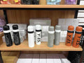 Cool trendy text plastic hanging thermos cup 500ML - PremiumBrandGoods