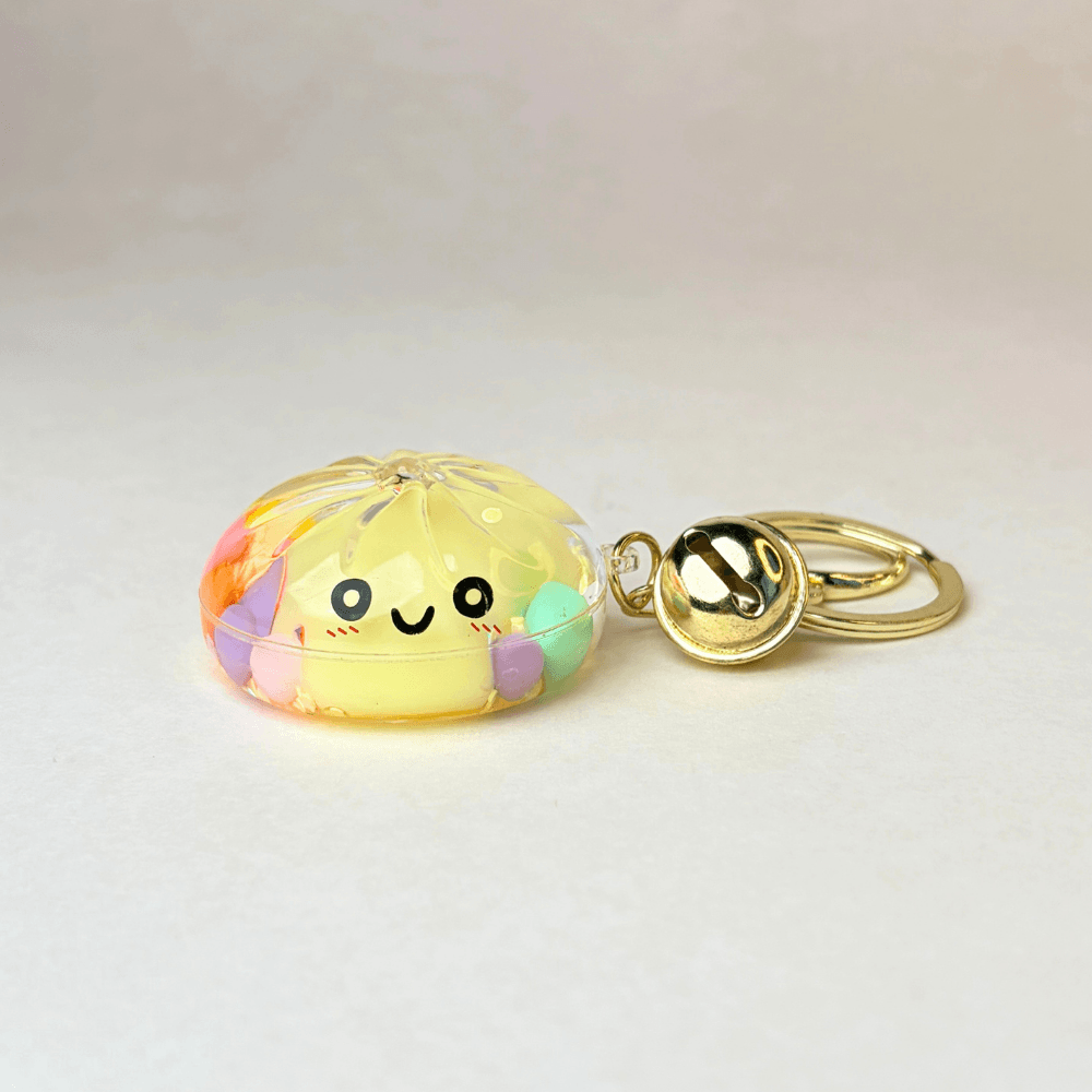 Mystery Dumpling Keychain - Hard shell not squeezable