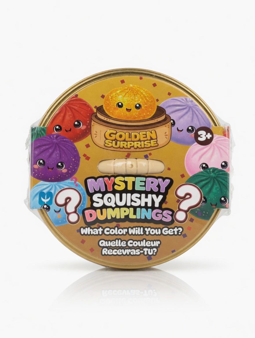 Squishy Mystery Dumpling Golden Surprise Mystery Squishy