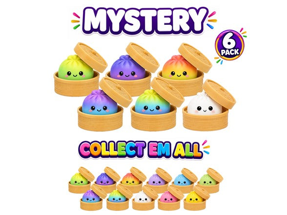Twilight Squishy Sensory Dumpling Stress Relief Toy - Multiple Styles Available