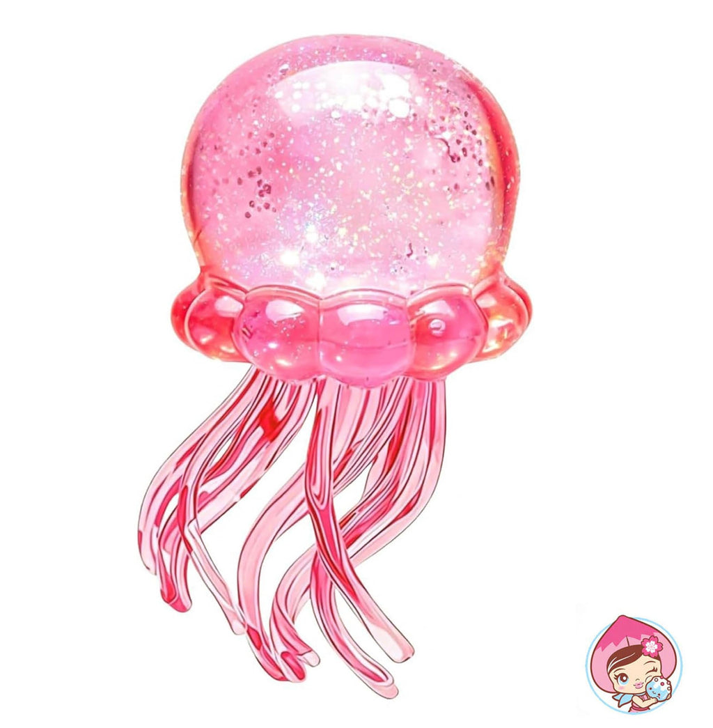 Squishy - Sugar Glitter Jellyfish Pink