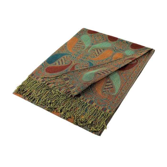Large Paisley Pashmina Shawl Premium Soft Wrap Scarf 28"x78" Winter Essentials