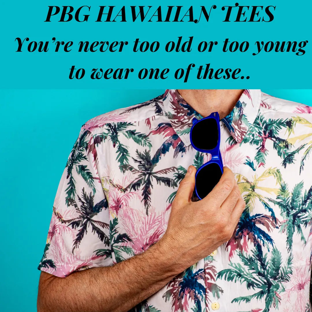 PBG Men's Hawaiian Polo Shirts 3 Pack - PremiumBrandGoods