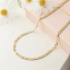Stylish Cuban Link Chain Stainless Steel Gold Plated Necklace - PremiumBrandGoods