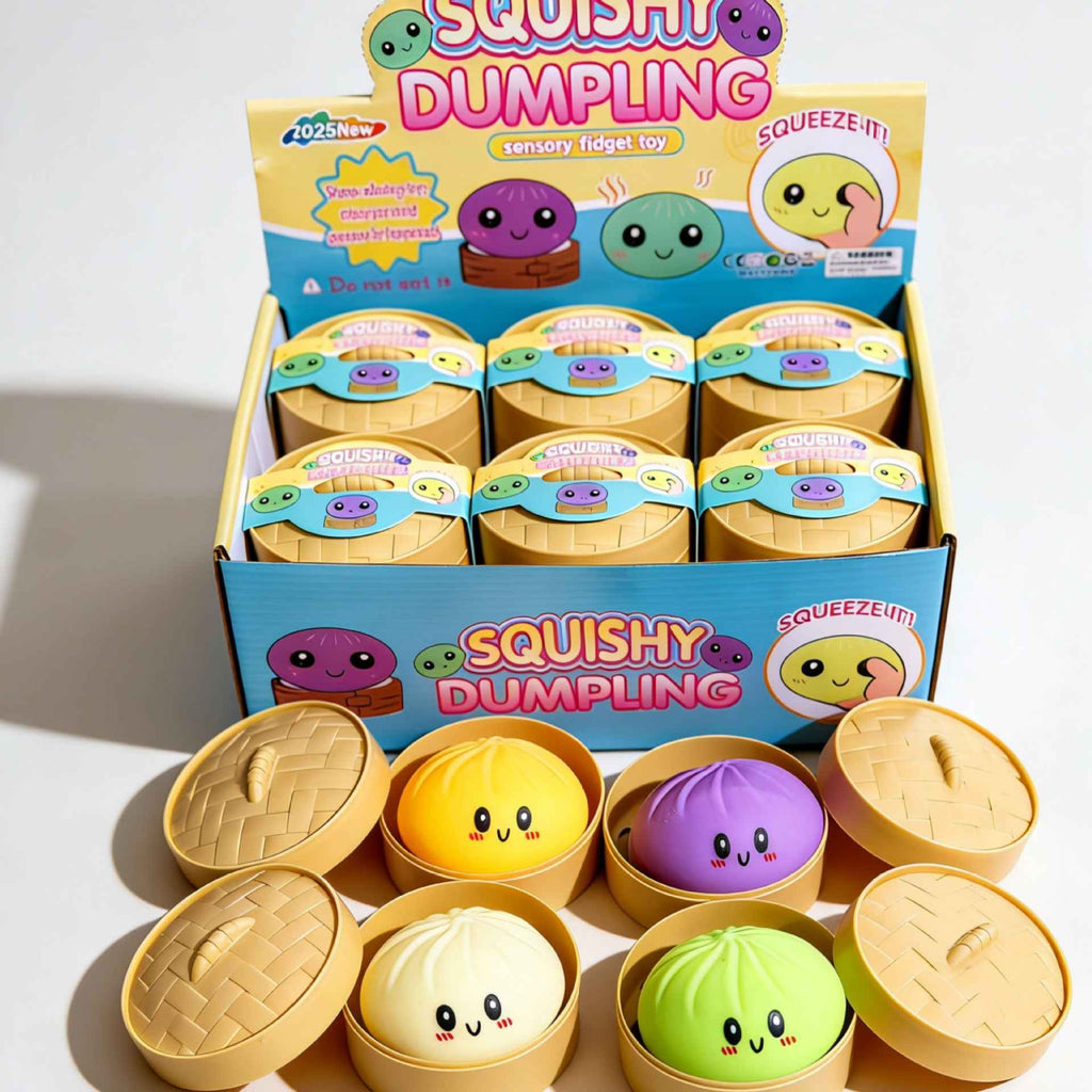 Squishy Dumplings Sensory Toys Value-Packs Random