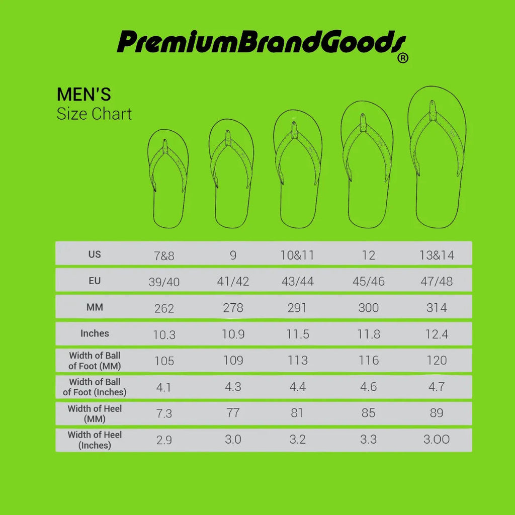 Men's Flip Flops 2 Pack Summer Sandals Pool Beach wear Fashionable - PremiumBrandGoods