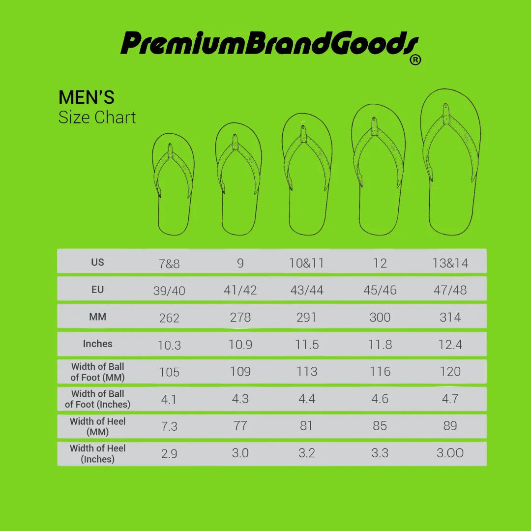 Men's Flip Flops 2 Pack Summer Sandals Pool Beach wear Fashionable - PremiumBrandGoods