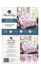 Pearl Bay 6 Piece Bed Sheet Set (12 Styles)