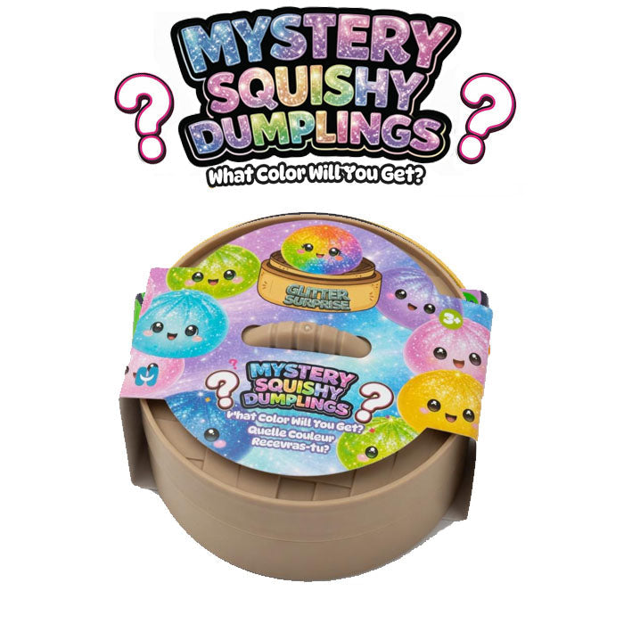 Squishy Mystery Dumpling Jelly Glitter Surprise Mystery Squishy