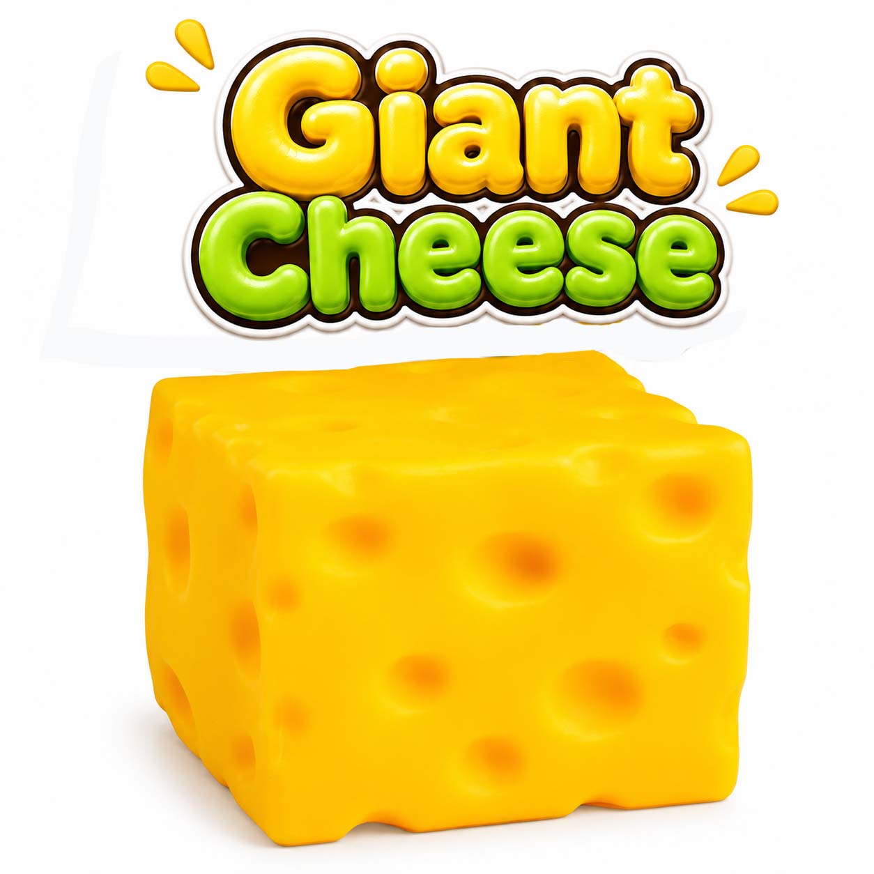 Squishy - Giant Cheese 5 inch