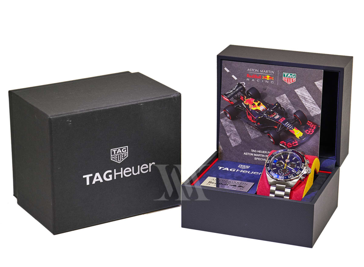 Tag Heuer Formula 1 Chronograph Aston Martin Red Bull Racing Men's Watch CAZ101AB.BA0842