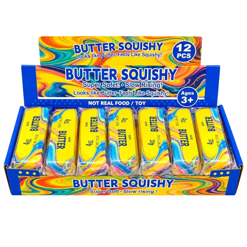 Squishy - Slow Rising Butter Stick - Large Marble