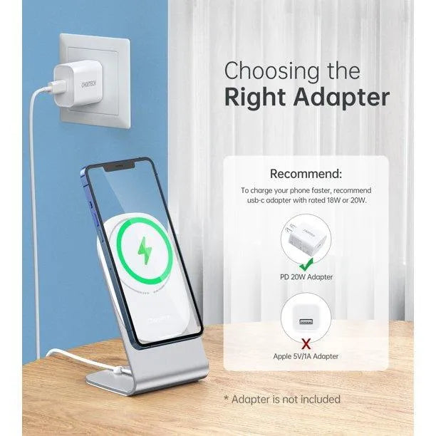 CHOETECH MagLeap Magnetic Wireless Charger & Stand - PremiumBrandGoods