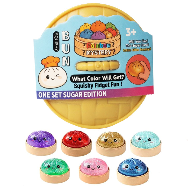 Squishy Mini Mystery Dumpling - Glitter Edition