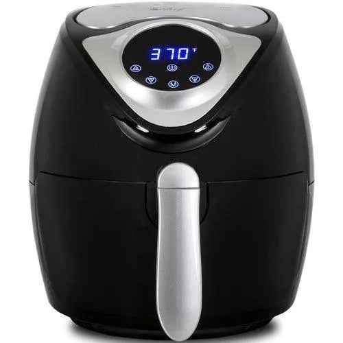 Deco Chef 3.7QT Electric Oil-Free Digital Air Fryer for Healthy Frying