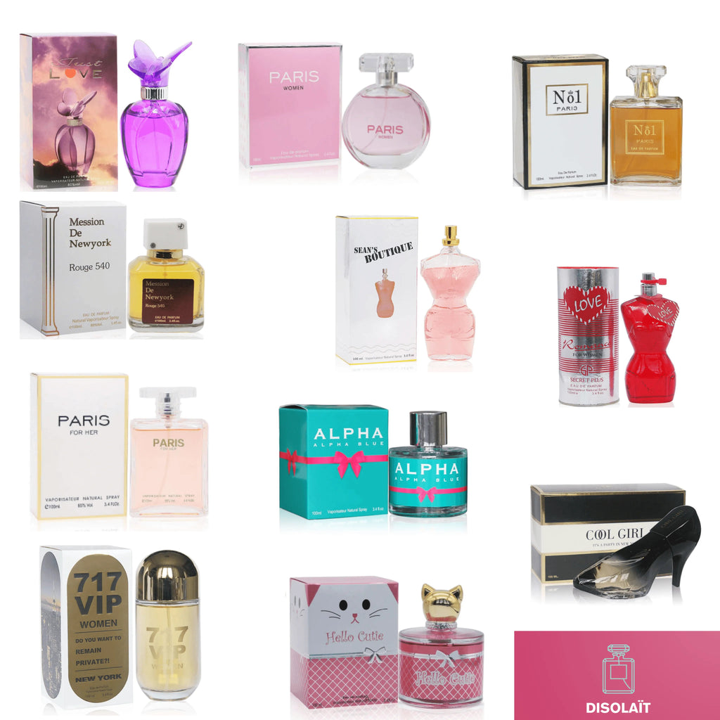 Disolaït Women's Perfume Collection - PremiumBrandGoods