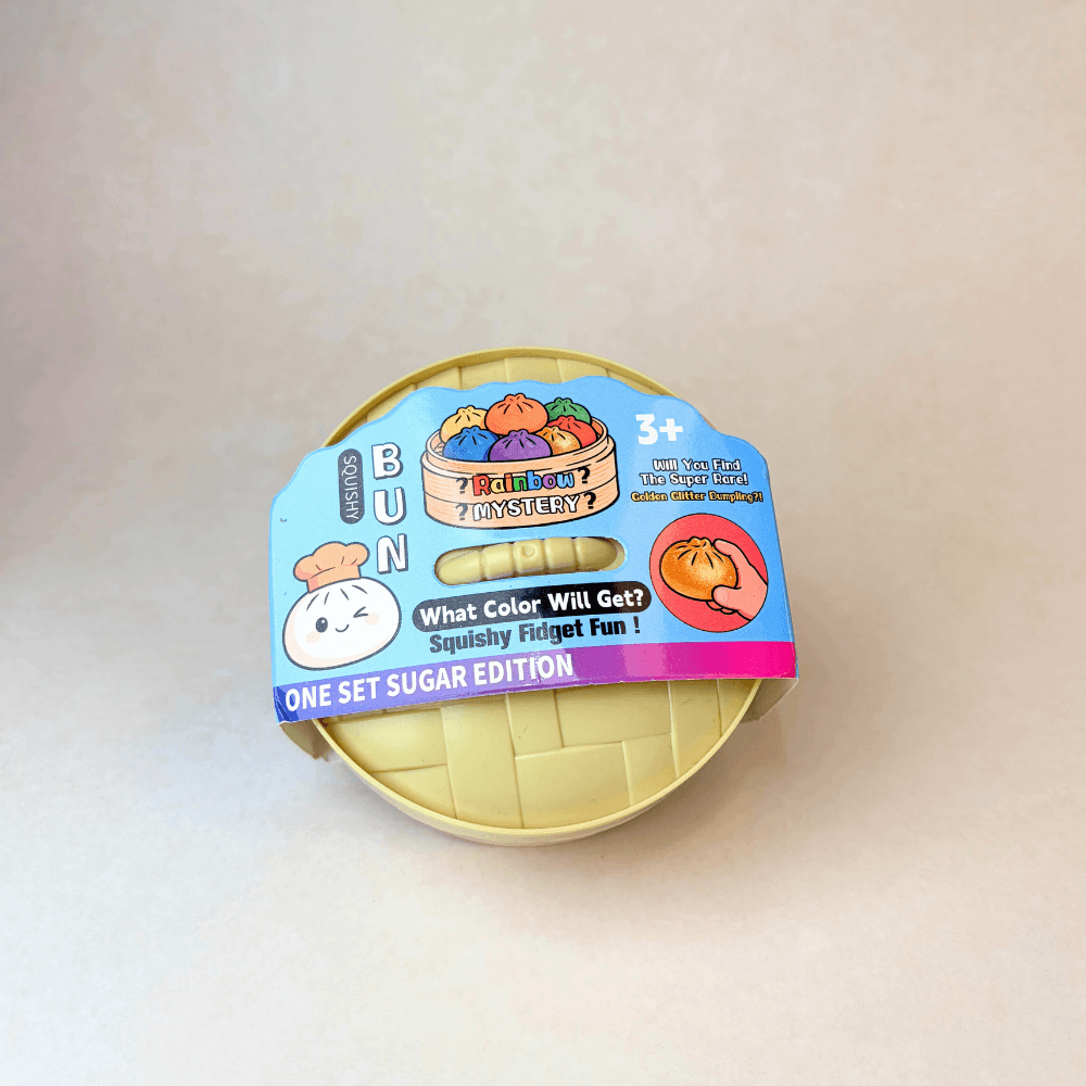 Mystery Dumpling Keychain - Hard shell not squeezable