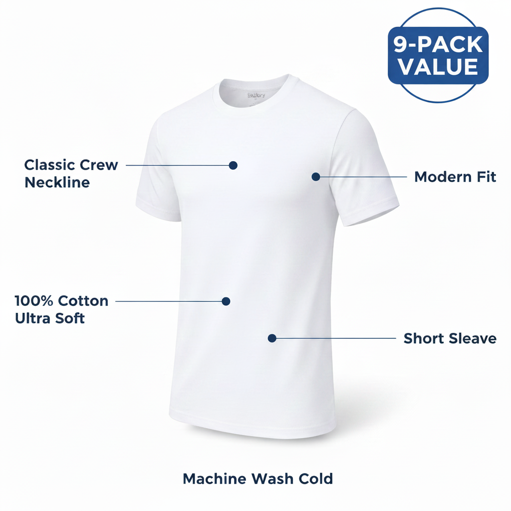 Features - Men's Cotton Undershirts (corrected)