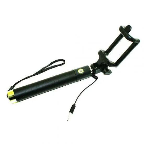Foldable Selfie Stick with 3.5mm Connector Remote Shutter - PremiumBrandGoods