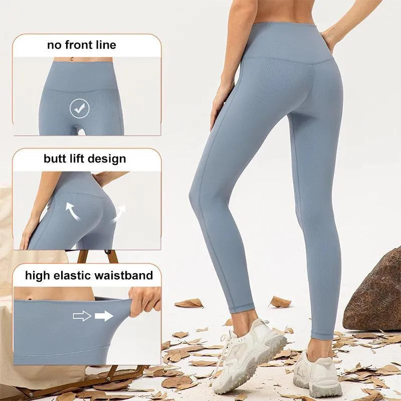 Hot! Women’s Extra Fleece Leggings High Waist Soft Stretchy Warm Leggings Regular (One Size) 220G Fleece - PremiumBrandGoods