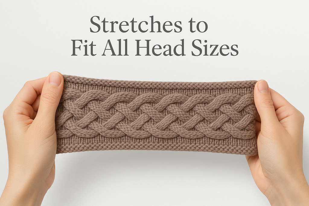 Women's Cable Knit Fuzzy Lined Winter Headbands Assorted 3 Pack - PremiumBrandGoods